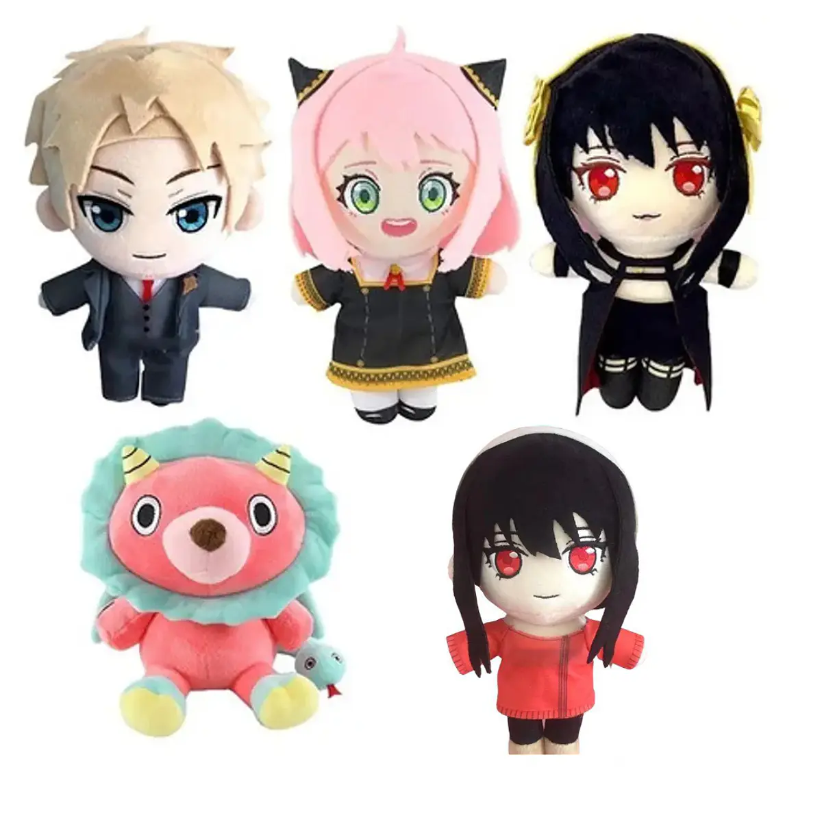 Rare Super Sonico Plush + SPY×FAMILY Peluche Spy X Family Anya Yor Loid Forger Anime 20 Cm Regalo