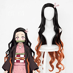 Peluca Nezuko Kamado Demon Slayer Kimetsu No Yaiba