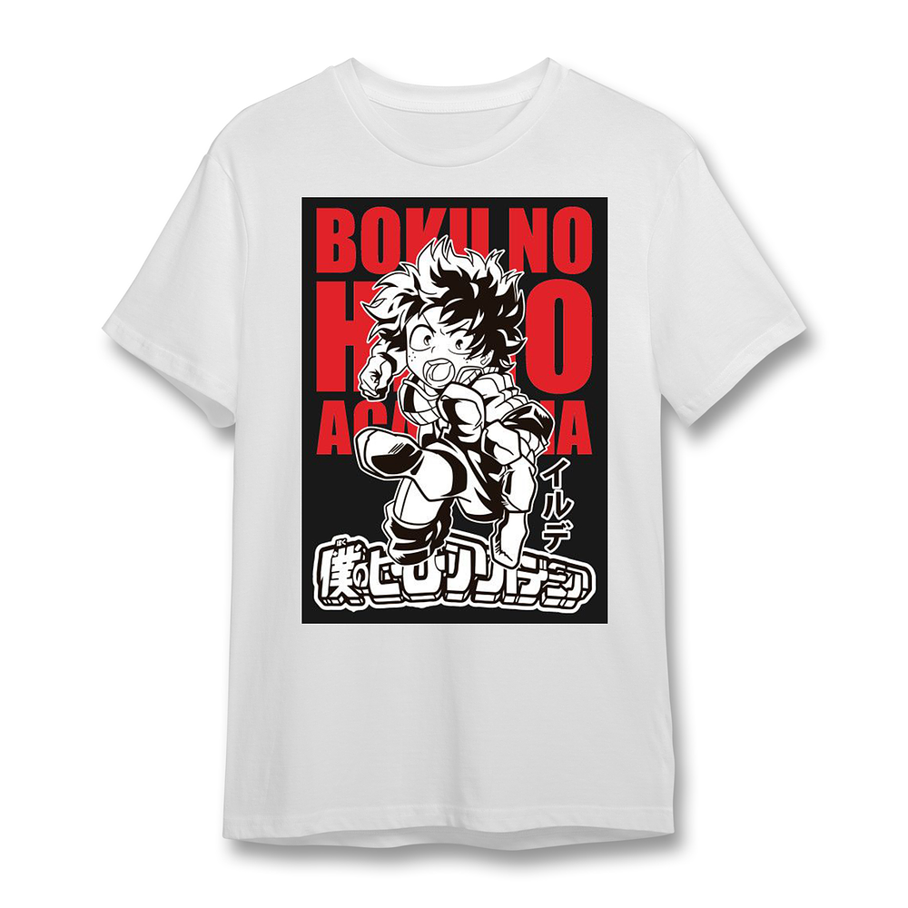 Poleras Boku No Hero Varios Diseños 