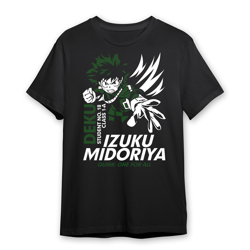 Poleras Boku No Hero Varios Diseños 