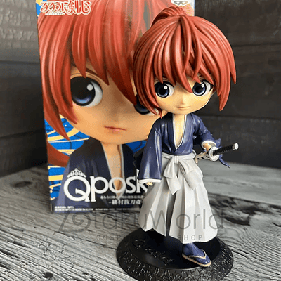 Figura Rurouni Kenshin Samurai X Qposket Bandai 15cm