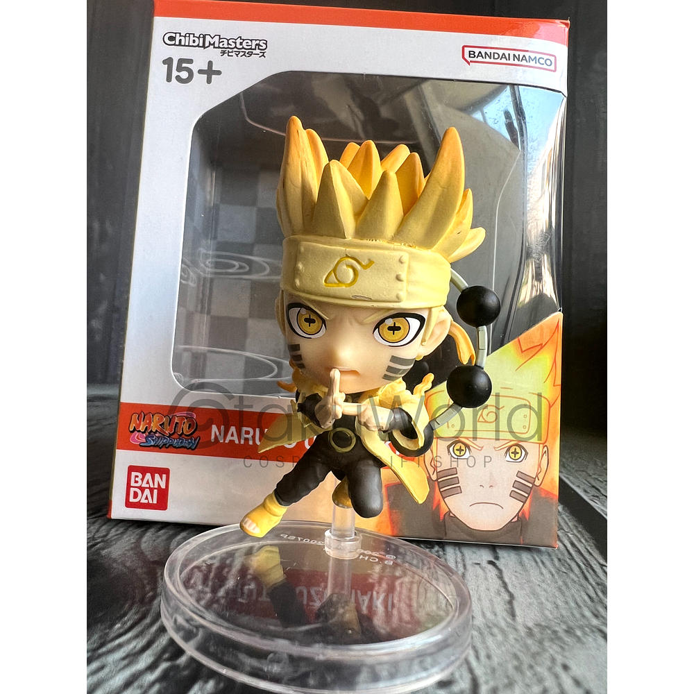 Figura Naruto KCM Chibi Masters Bandai