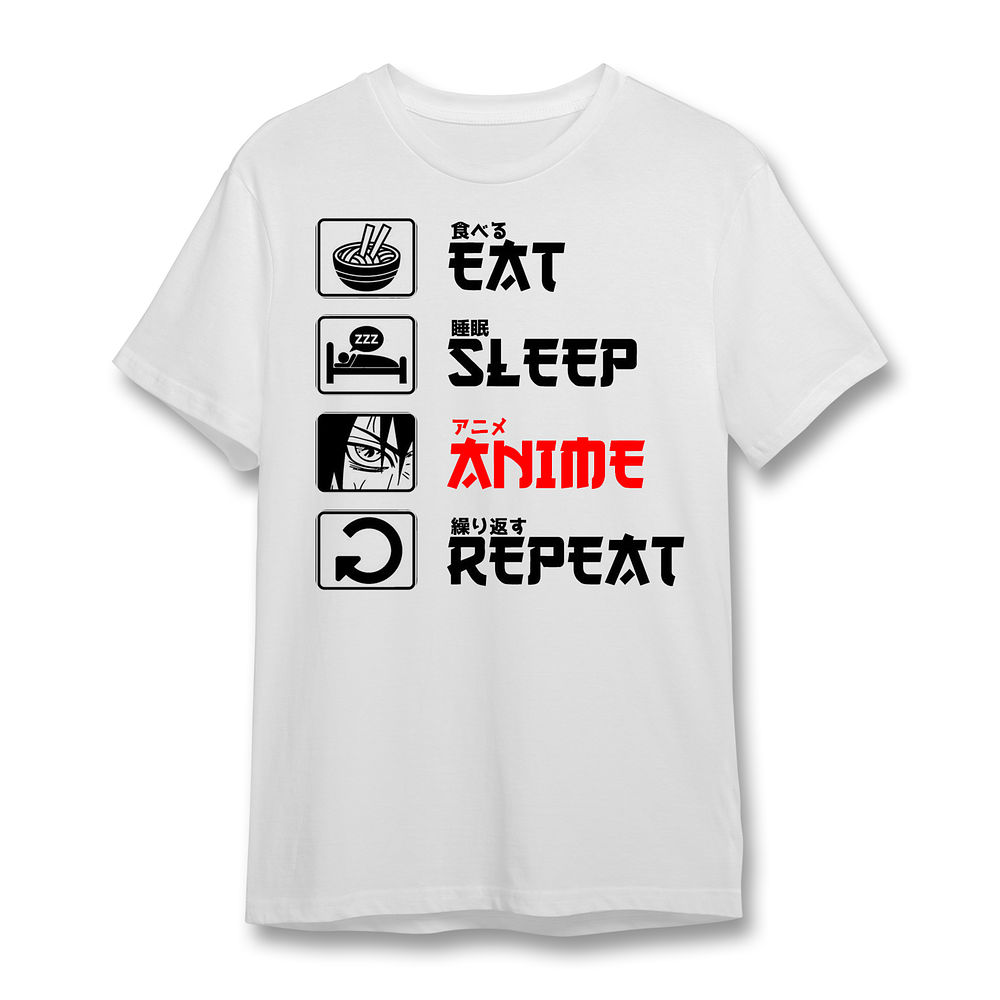 Poleras Palabras Otaku Varios Diseños