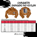 Chaqueta Shingeki No Kyojin / Attack On Titan