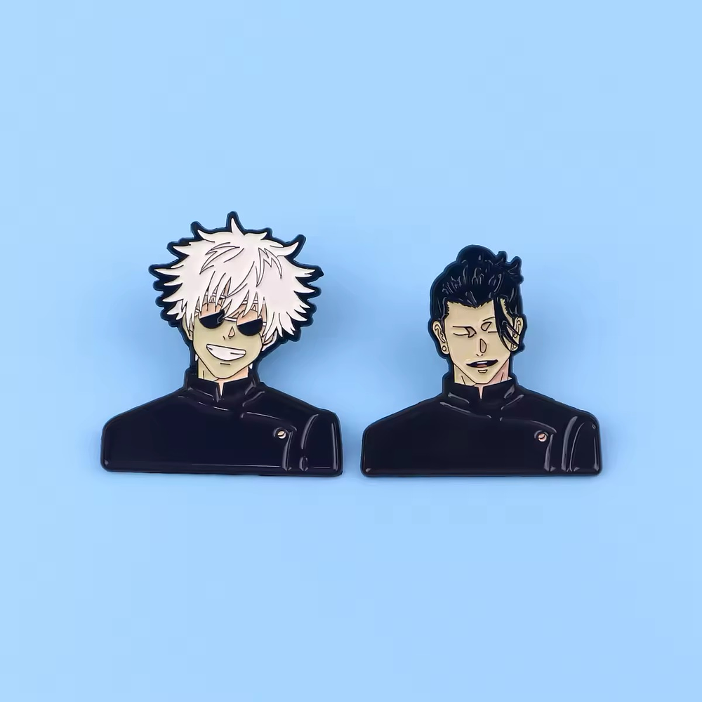 Pin Broches Jujutsu Kaisen Gojo y Geto Pack