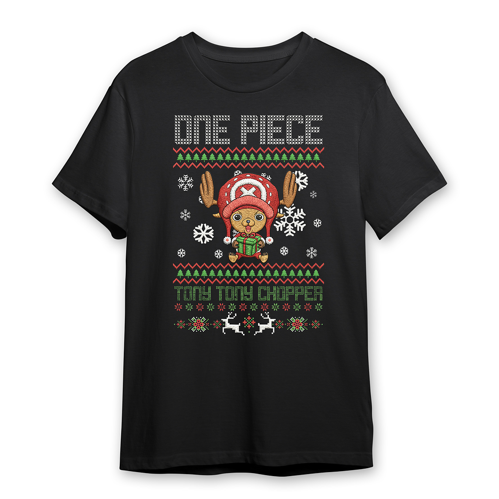 Poleras Navideñas Anime Otaku Varios Modelos