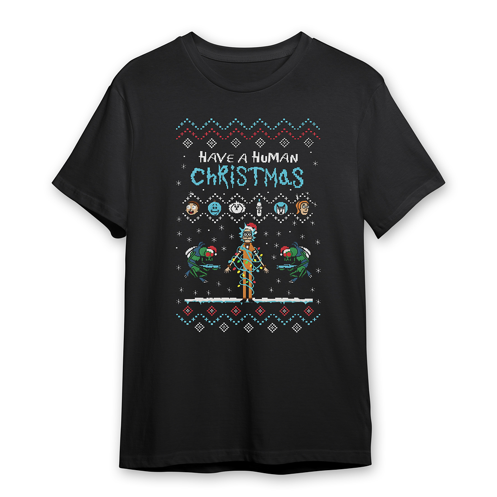 Poleras Navideñas Cultura Pop Memes Geek 1