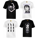 Polera Merlina Wednesday Varios Modelos 