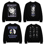 Poleron Merlina Wednesday Varios Modelos