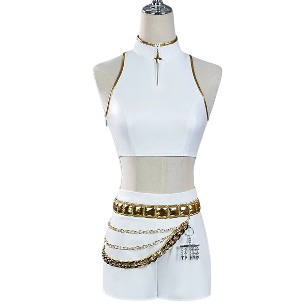 Cosplay Disfraz Kpop Guerreras Rumi Mira Zoey Huntrix Blanco