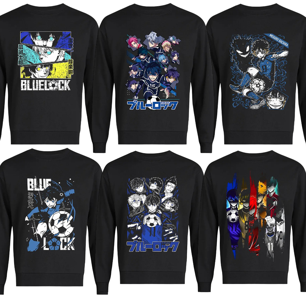 Poleron Blue Lock Varios Modelos 