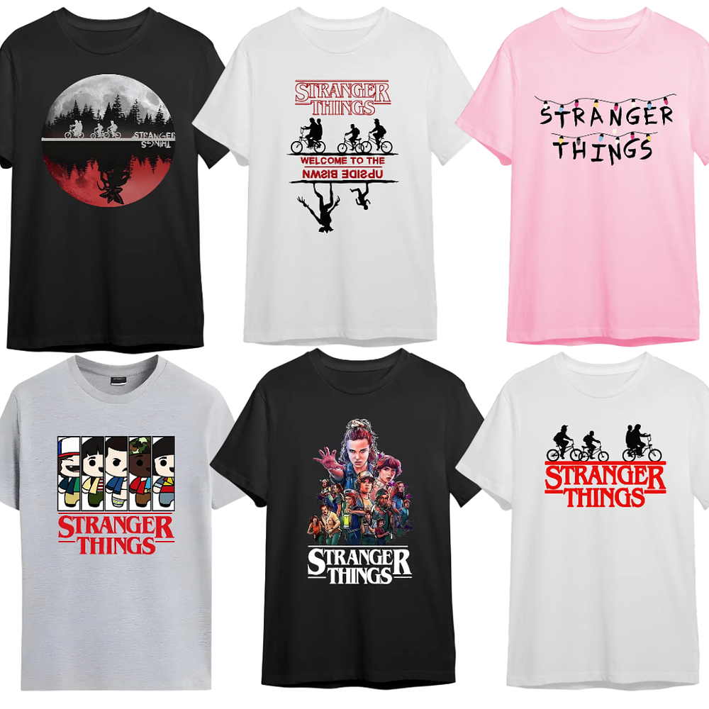 Poleras Stranger Things Varios Modelos 2
