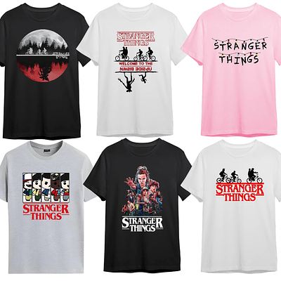 Poleras Stranger Things Varios Modelos 2
