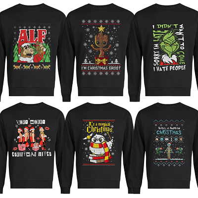 Polerones Navideños Cultura Pop Memes Geek