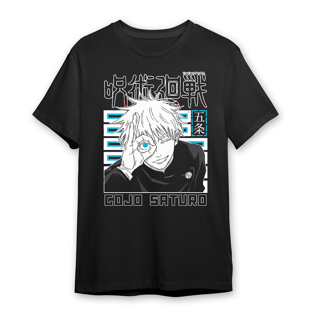 Polera Jujutsu Kaisen Gojo Itadori Sukuna Varios Modelos 1