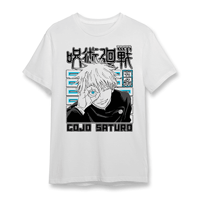 Polera Jujutsu Kaisen Gojo Itadori Sukuna Algodon Varios Modelos 1