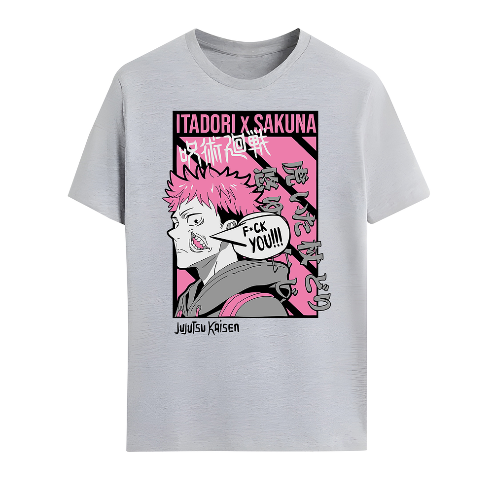 Polera Jujutsu Kaisen Gojo Itadori Sukuna Varios Modelos 2