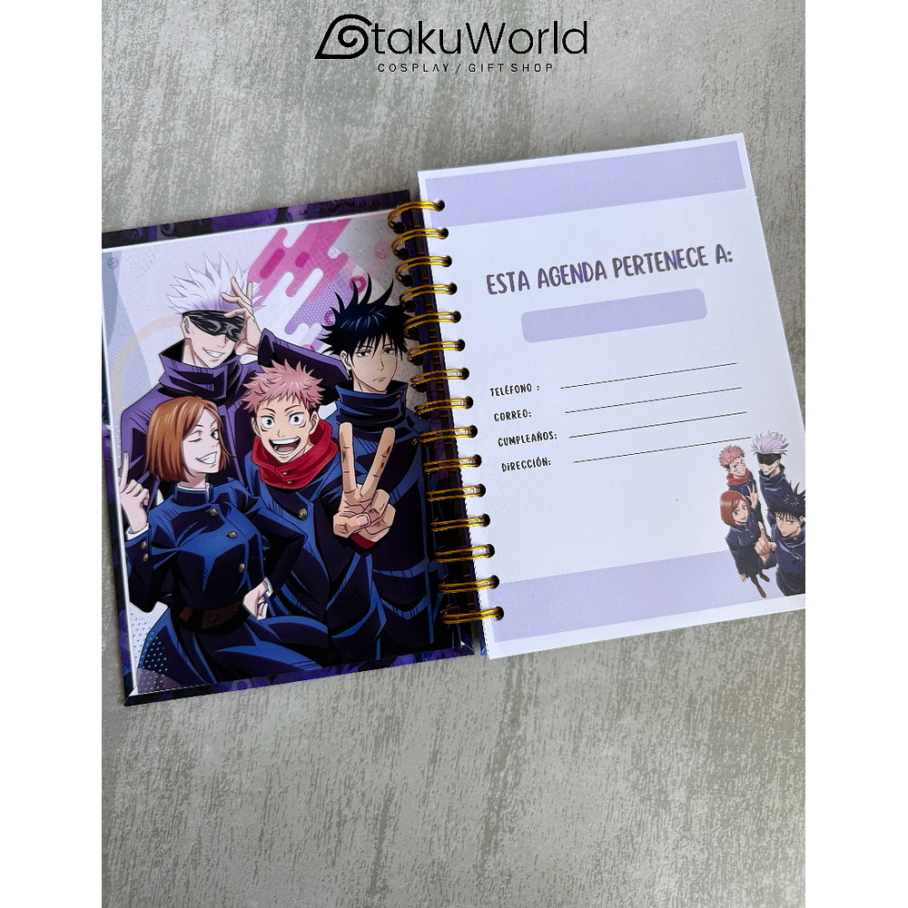 Agenda 2026 Jujutsu Kaisen Gojo 