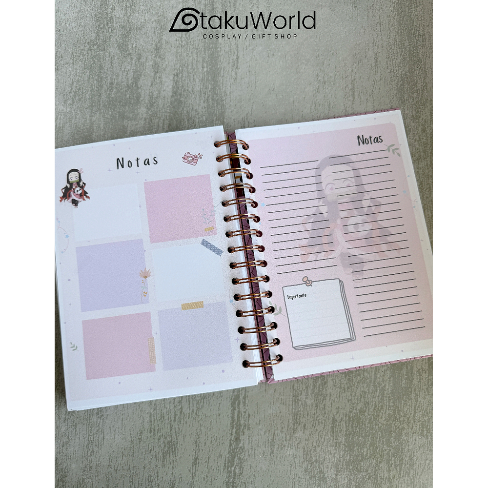 Agenda 2026 Nezuko Kimetsu No Yaiba Demon Slayer