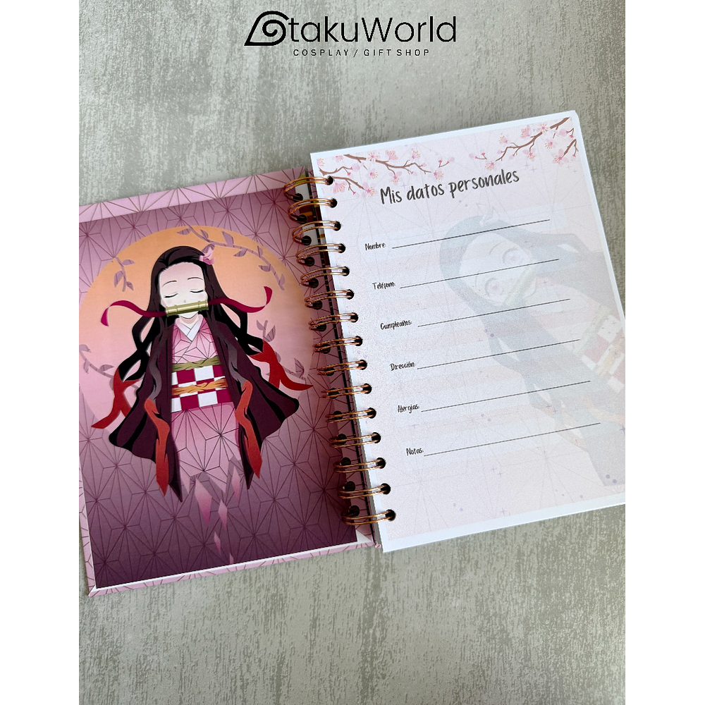 Agenda 2026 Nezuko Kimetsu No Yaiba Demon Slayer