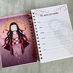 Agenda 2026 Nezuko Kimetsu No Yaiba Demon Slayer