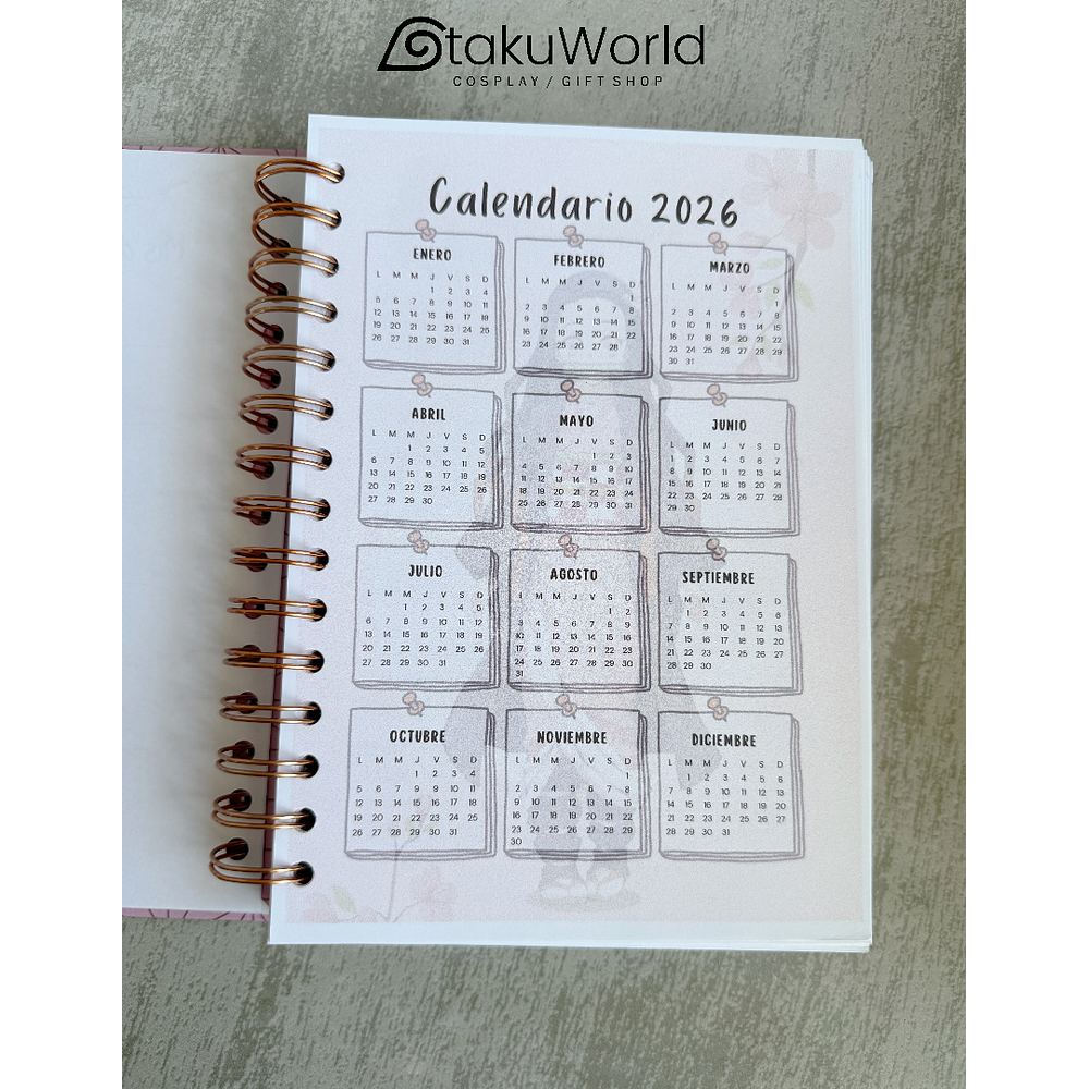 Agenda 2026 Nezuko Kimetsu No Yaiba Demon Slayer