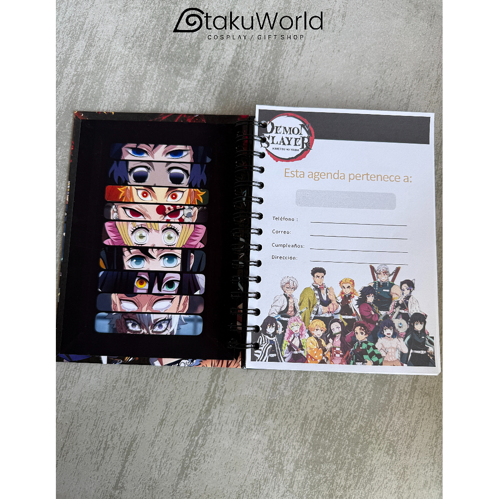 Agenda 2026 Kimetsu No Yaiba Demon Slayer Hashiras