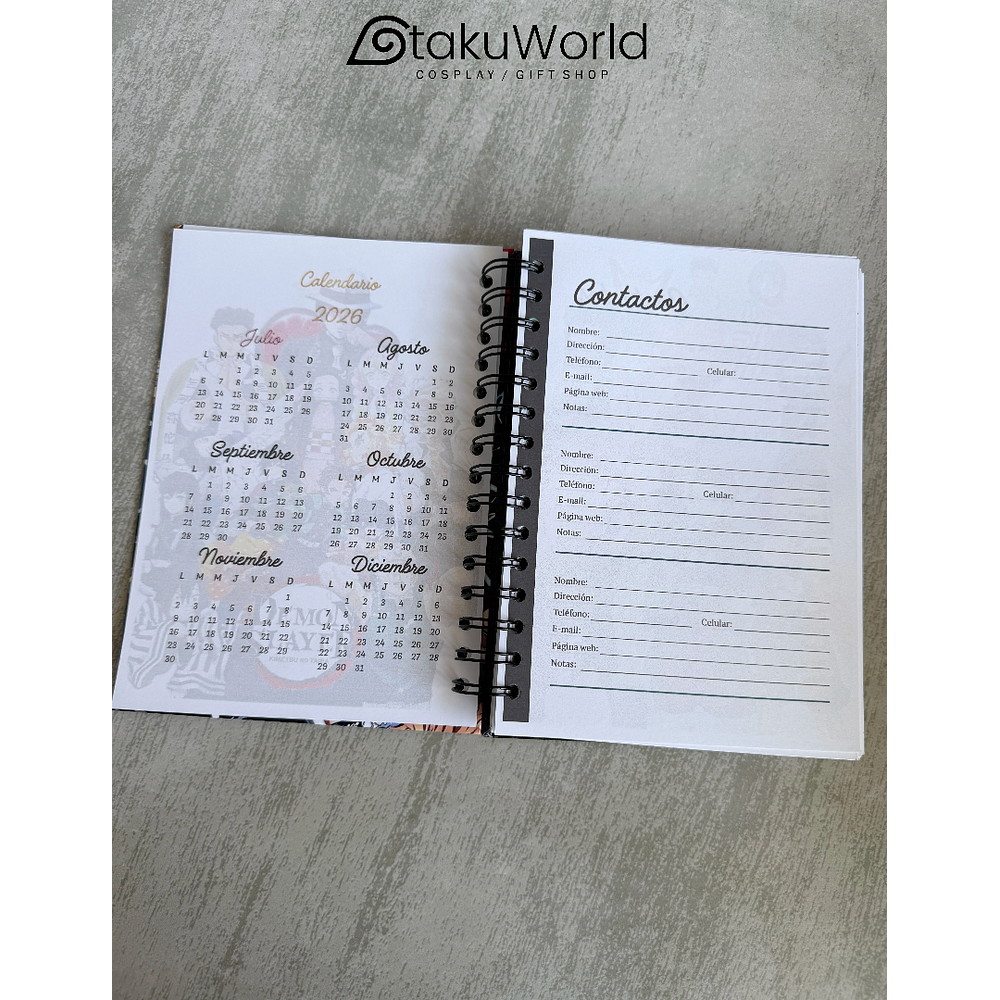 Agenda 2026 Kimetsu No Yaiba Demon Slayer Hashiras