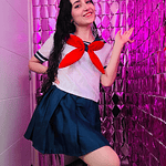 Cosplay Seifuku Azul Estudiante Japones 