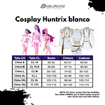 Cosplay Disfraz Kpop Guerreras Rumi Mira Zoey Huntrix Blanco