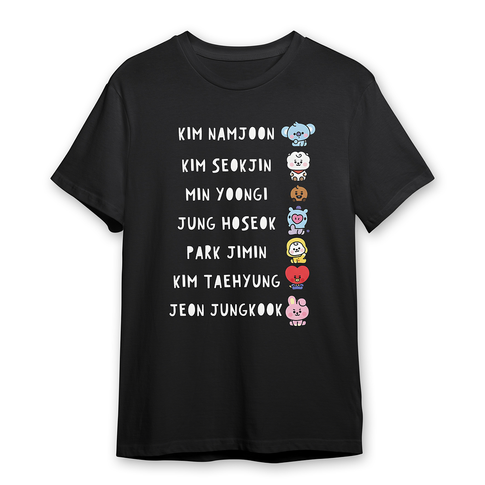 Polera BTS Army Kpop Jungkook Varios Modelos 1