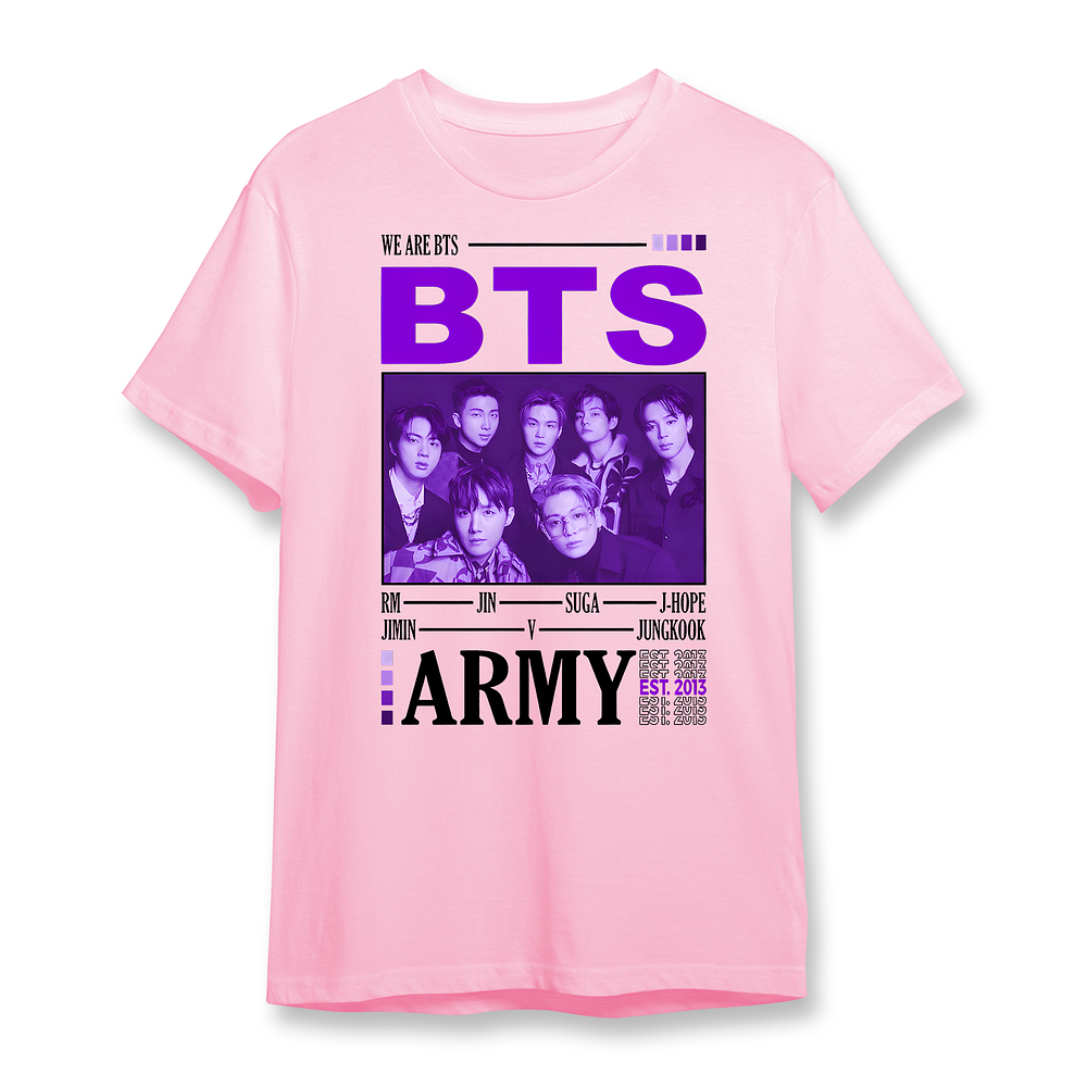 Polera BTS Army Kpop Jungkook Varios Modelos 1