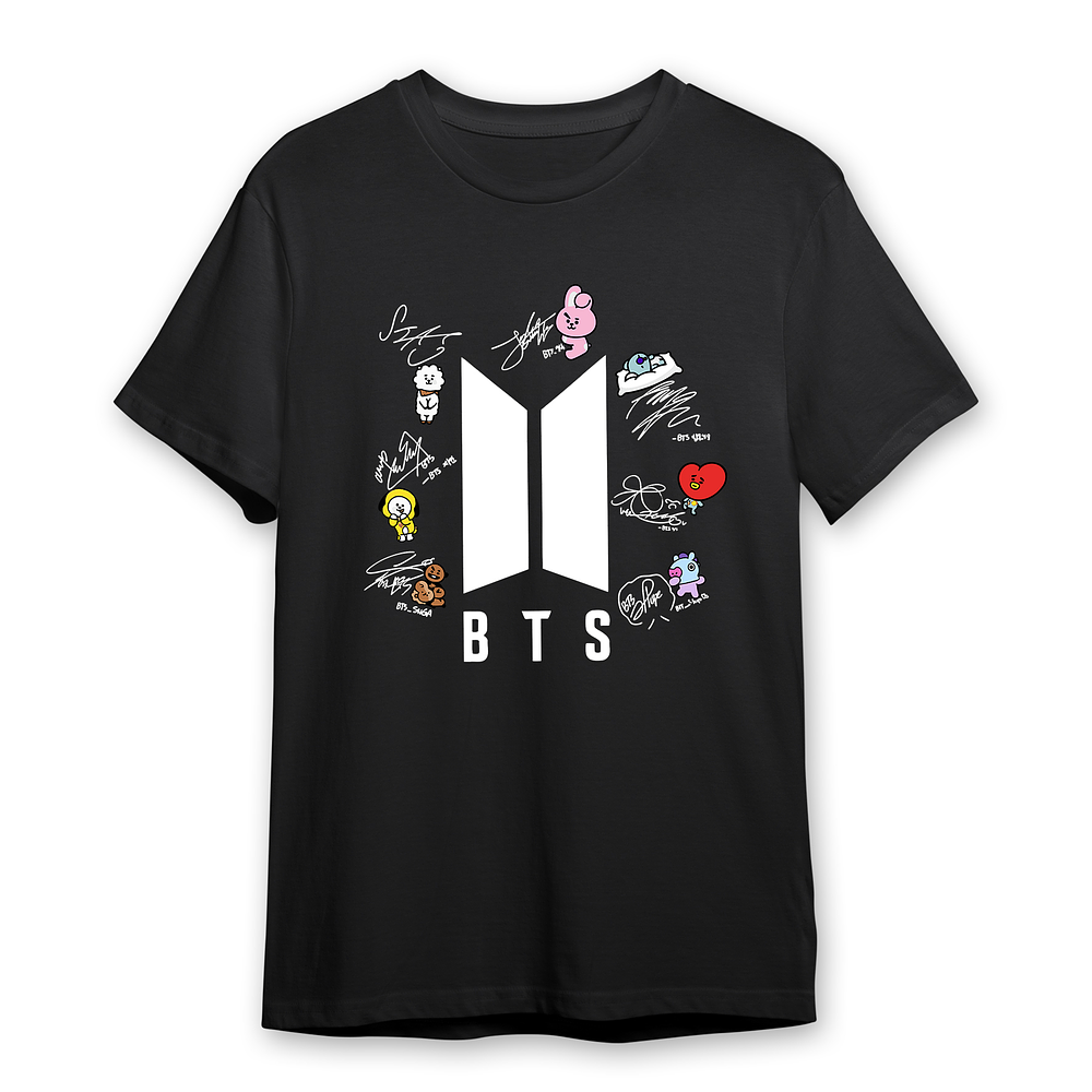 Polera BTS Army Kpop Jungkook Varios Modelos 1