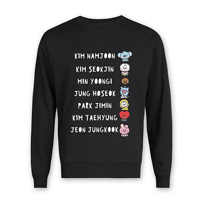 Poleron BTS Army Kpop Jungkook Varios Modelos