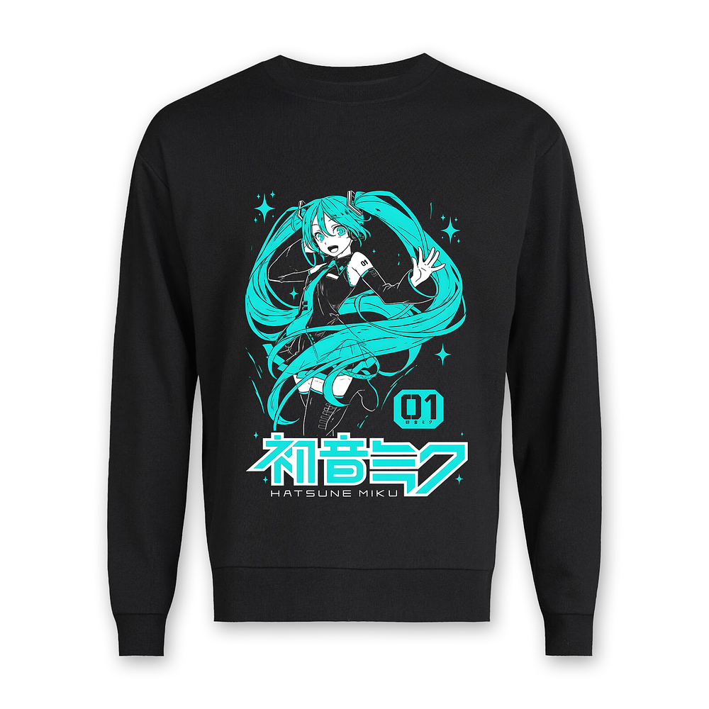 Poleron Hatsune Miku Vocaloid Varios Diseños