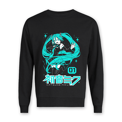 Poleron Hatsune Miku Vocaloid Varios Diseños