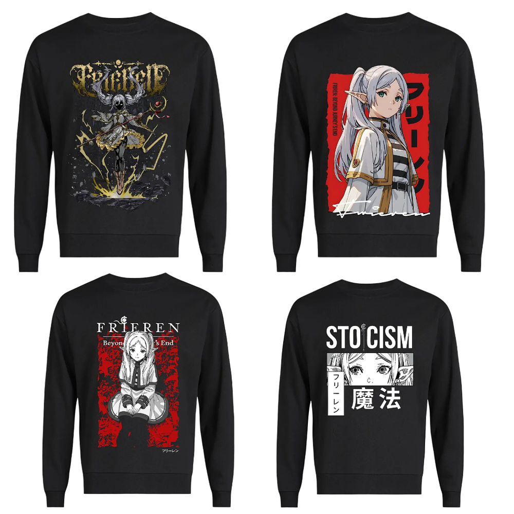 Poleron Sousou No Frieren Varios Modelos