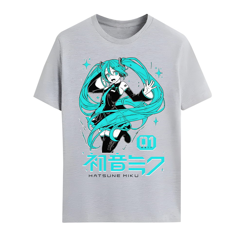 Polera Hatsune Miku Vocaloid Varios Diseños