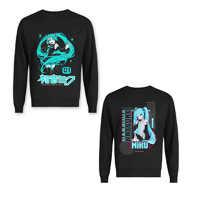 Poleron Hatsune Miku Vocaloid Varios Diseños