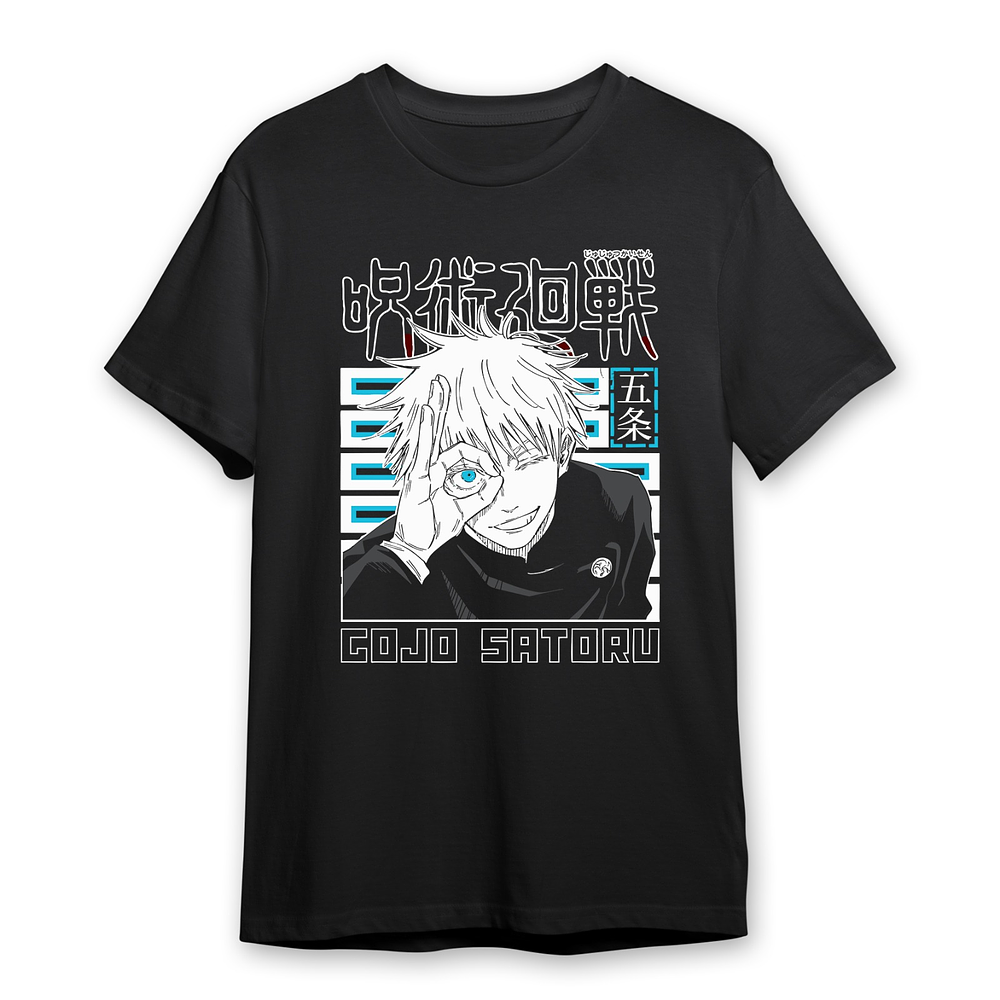Polera Jujutsu Kaisen Gojo Itadori Sukuna Varios Modelos 1