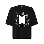 Polera Oversize Bts Army Kpop Jungkook Varios Modelos