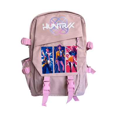 Mochila Guerreras K-pop Huntrix Demon Hunters Rumi Zoey Mira