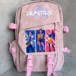 Mochila Guerreras K-pop Huntrix Demon Hunters Rumi Zoey Mira