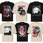 Polera Oversize Jujutsu Kaisen Varios Modelos