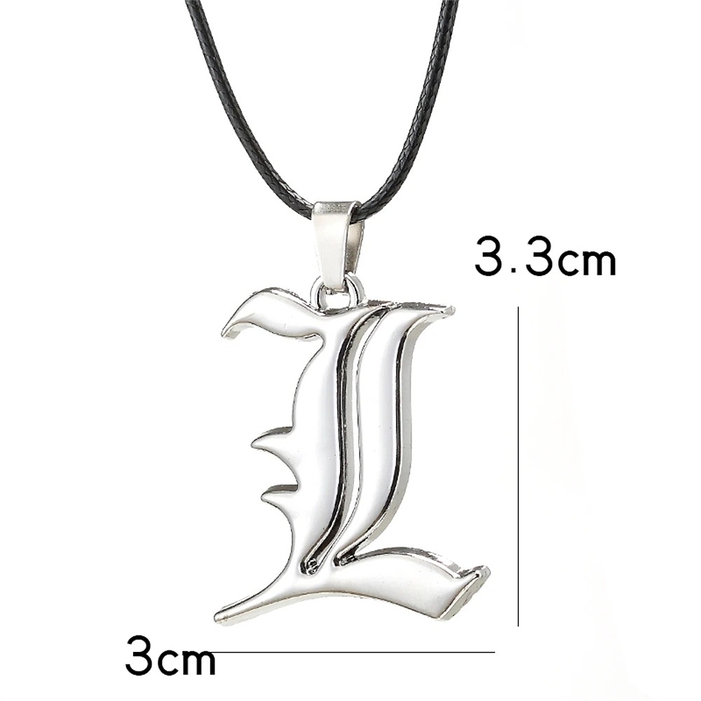 Collar Colgante Deathnote L 