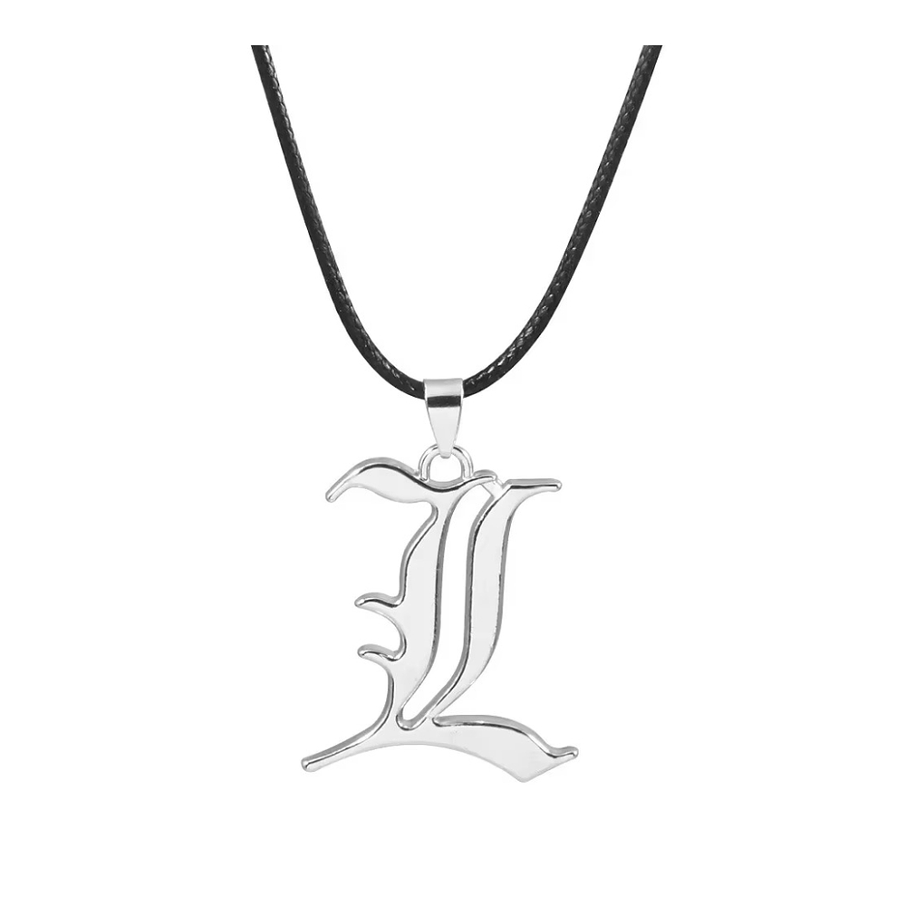 Collar Colgante Deathnote L 
