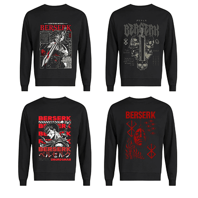 Poleron Berserk Guts Varios Modelos