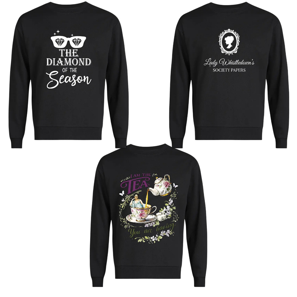 Poleron Bridgerton Reina Charlotte Lady Whistledown Varios Modelos