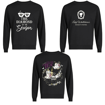 Poleron Bridgerton Reina Charlotte Lady Whistledown Varios Modelos