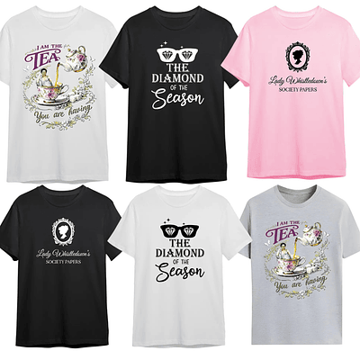 Polera Bridgerton Reina Charlotte Lady Whistledown Varios Modelos